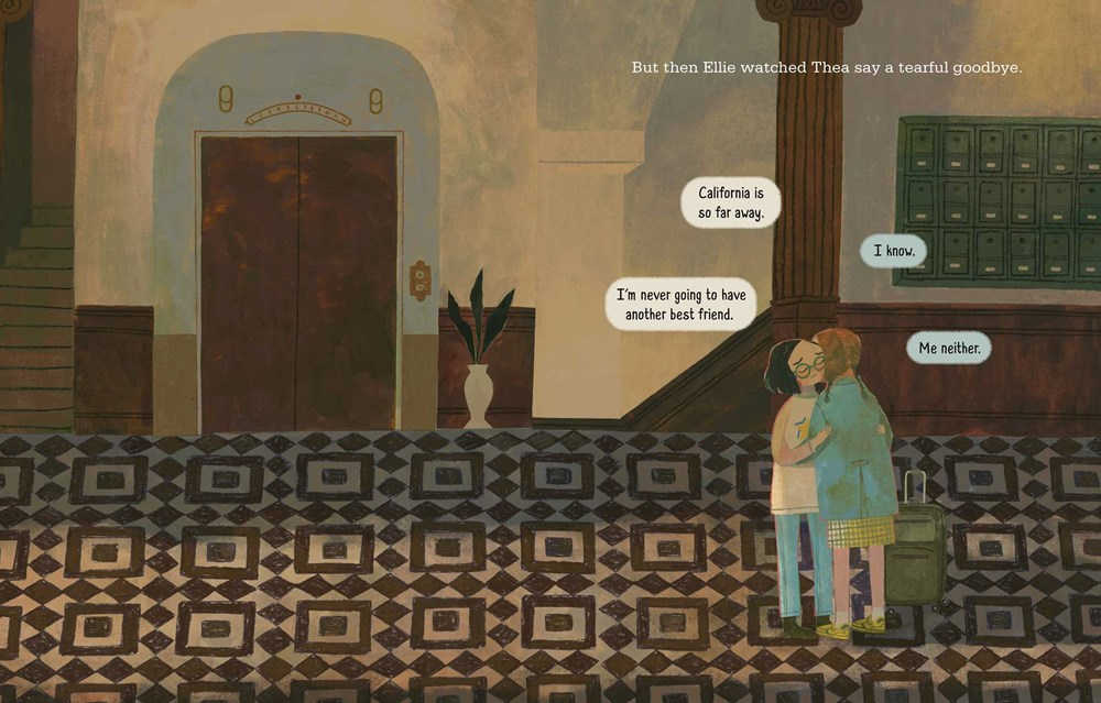 illus by Yas Imamura from THE ELEVATOR ON 74th STREET