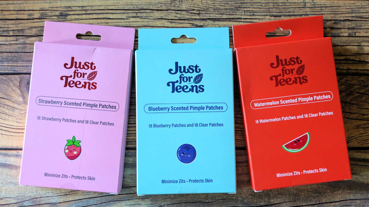 just for teens scented pimple patches