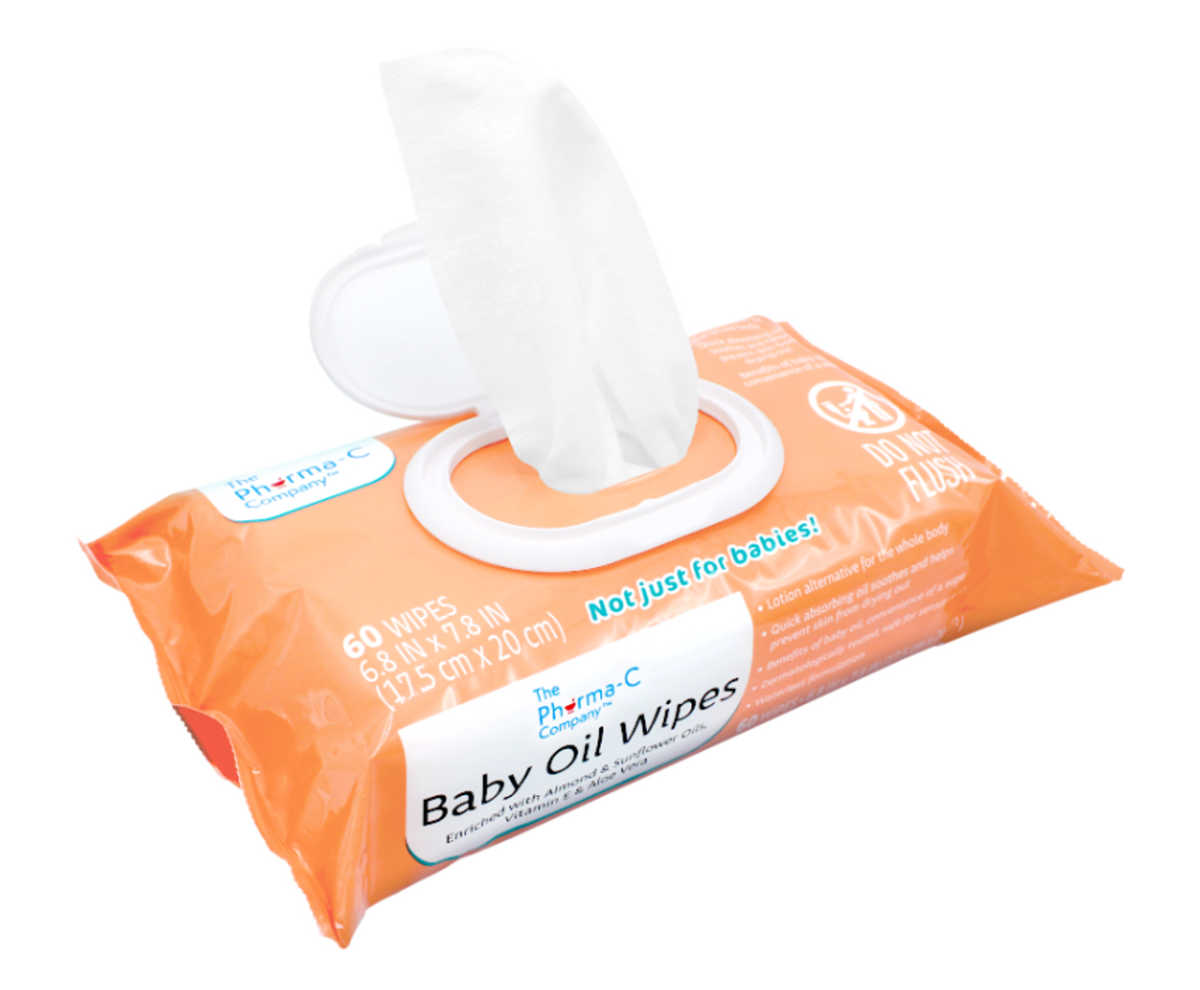 Pharma-C Baby Oil Wipes are a fantastic find! They're soft, gentle, and useful for everyone in the family, from babies to adults.