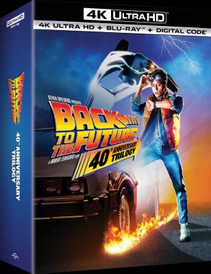 4k back to the future 40th anniversary set
