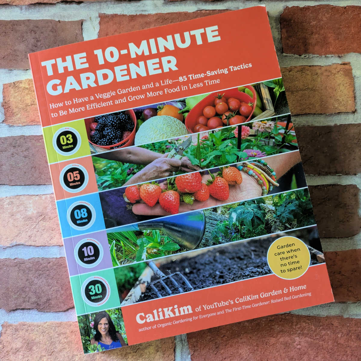 calikim the 10 minute gardener book