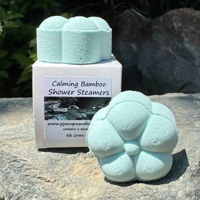 calming bamboo PJs Soaps Shower Steamers