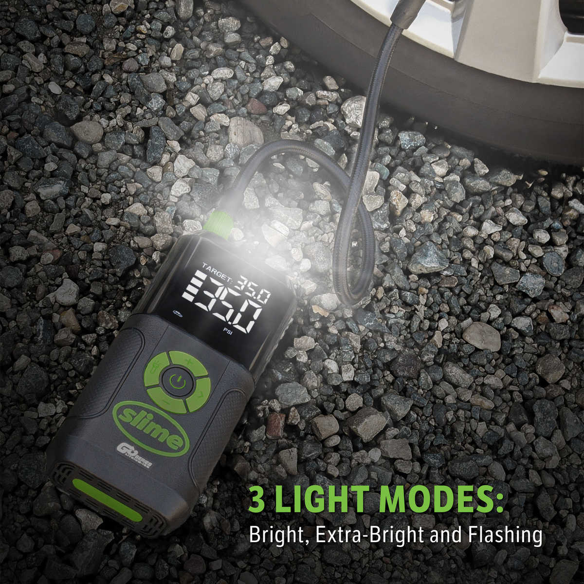 led light cordless inflator