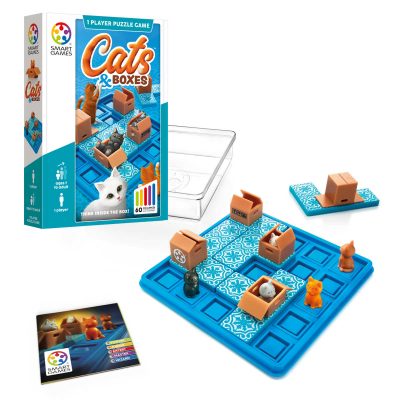 smartgames cats and boxes travel game