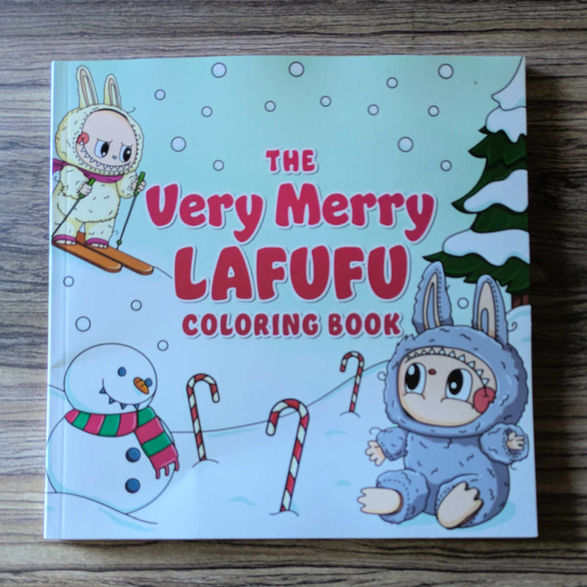 the very merry lafufu coloring book