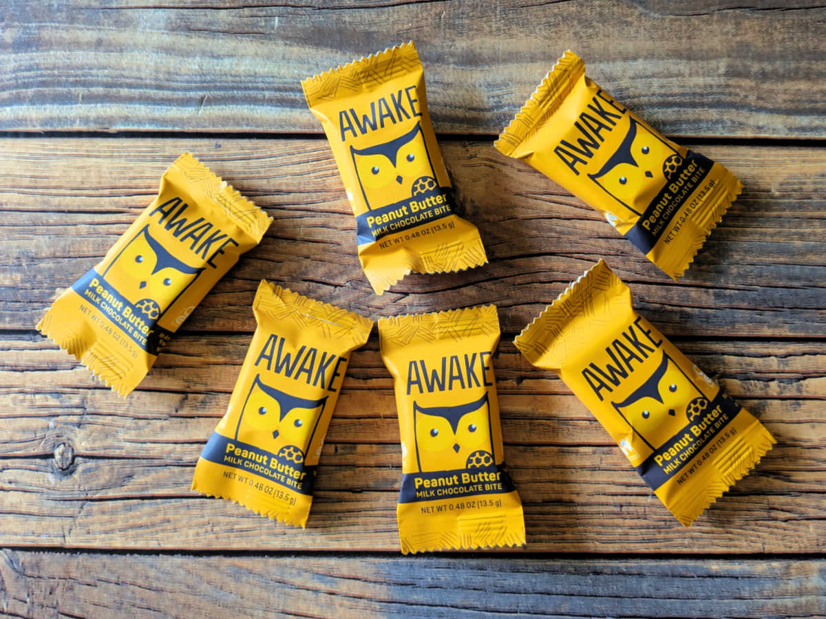 awake caffeinated chocolate