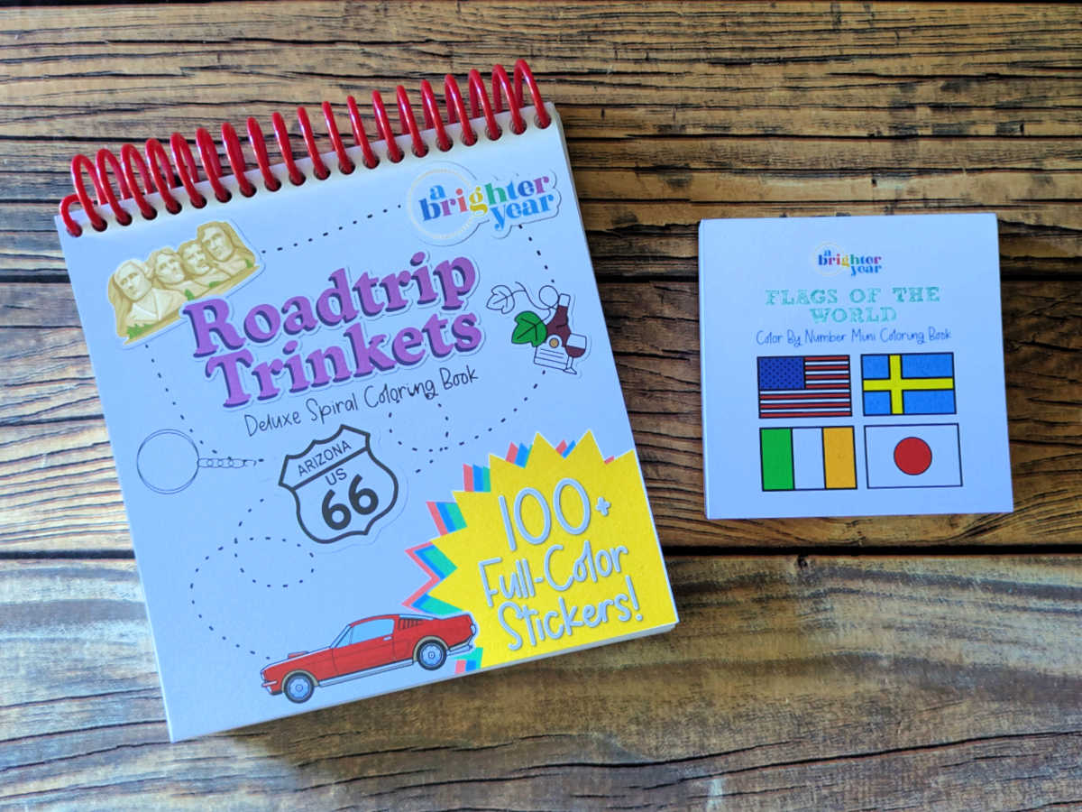 brighter year coloring books