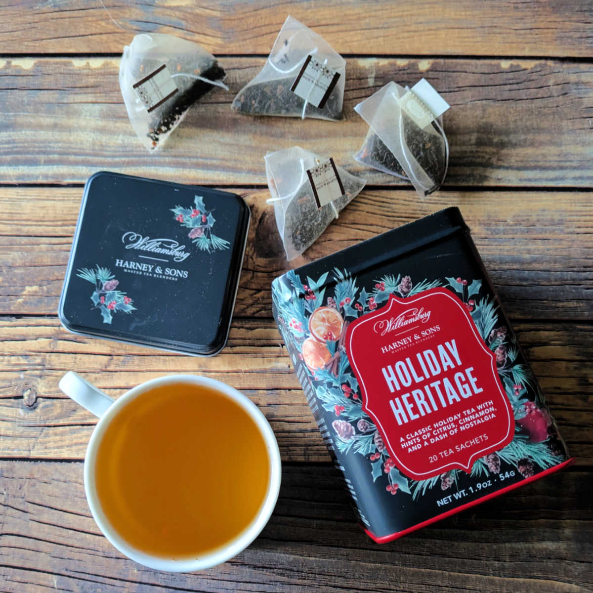 holiday heritage harney and sons tea