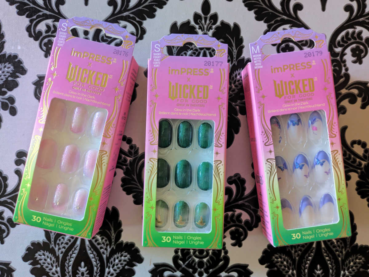 impress x wicked for good nails