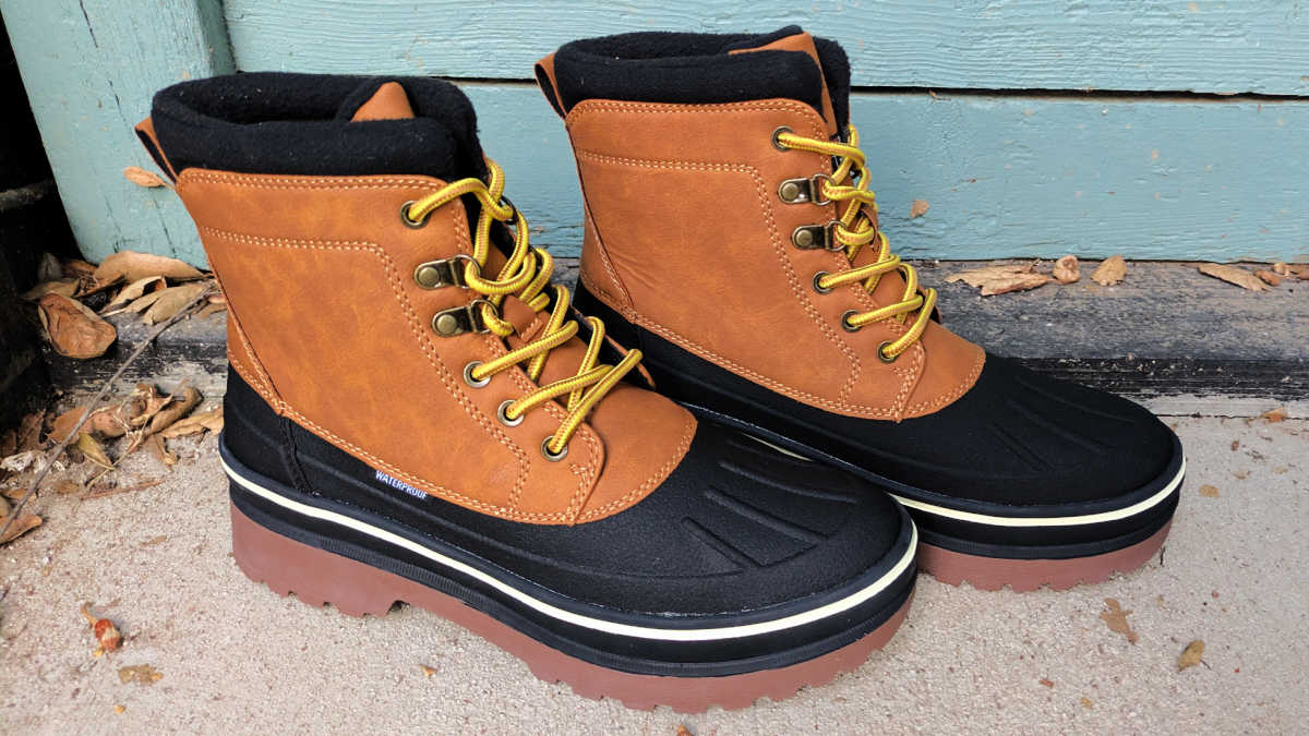 insulated bruno marc snow boots