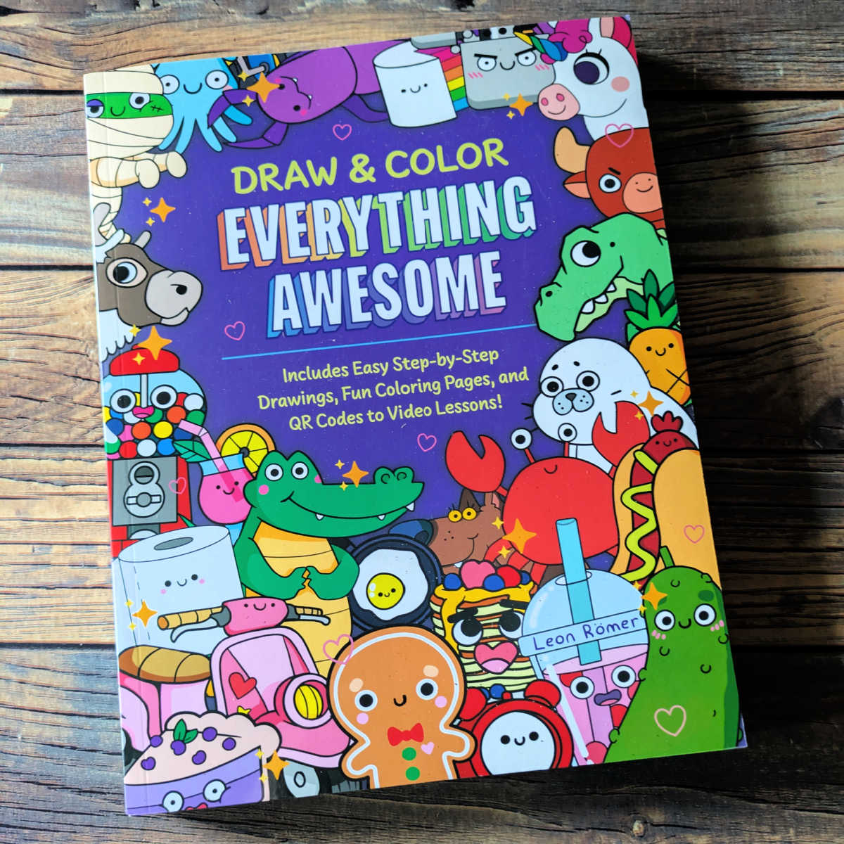 kawaii art Draw and Color Everything Awesome