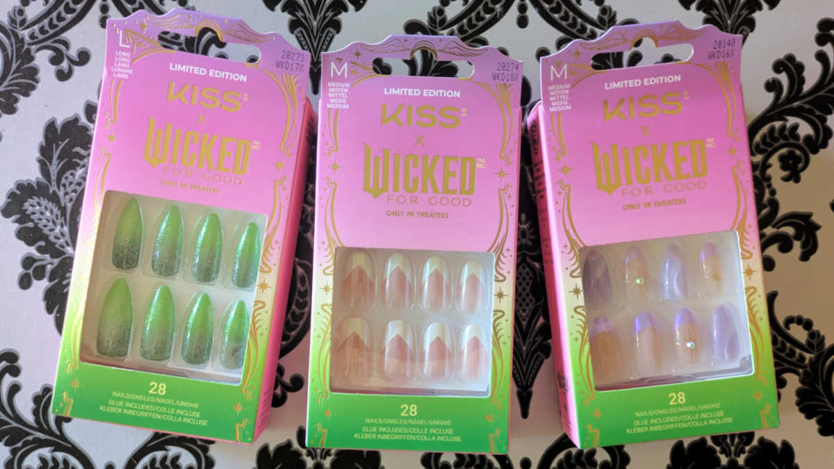 kiss x wicked press on collab