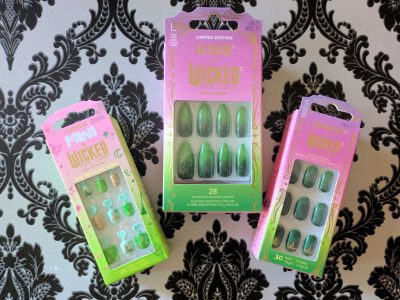 kiss x wicked press on nails