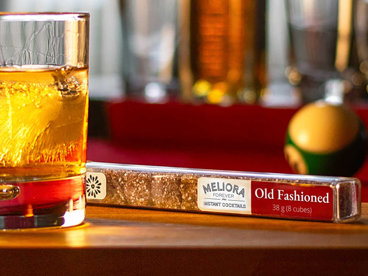 meliora old fashioned instant cocktail