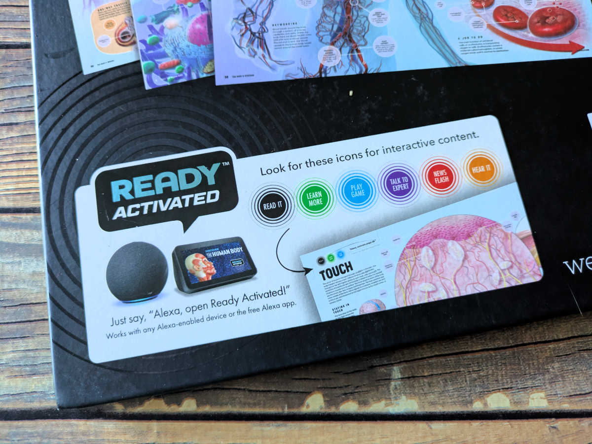 ready activated human body book