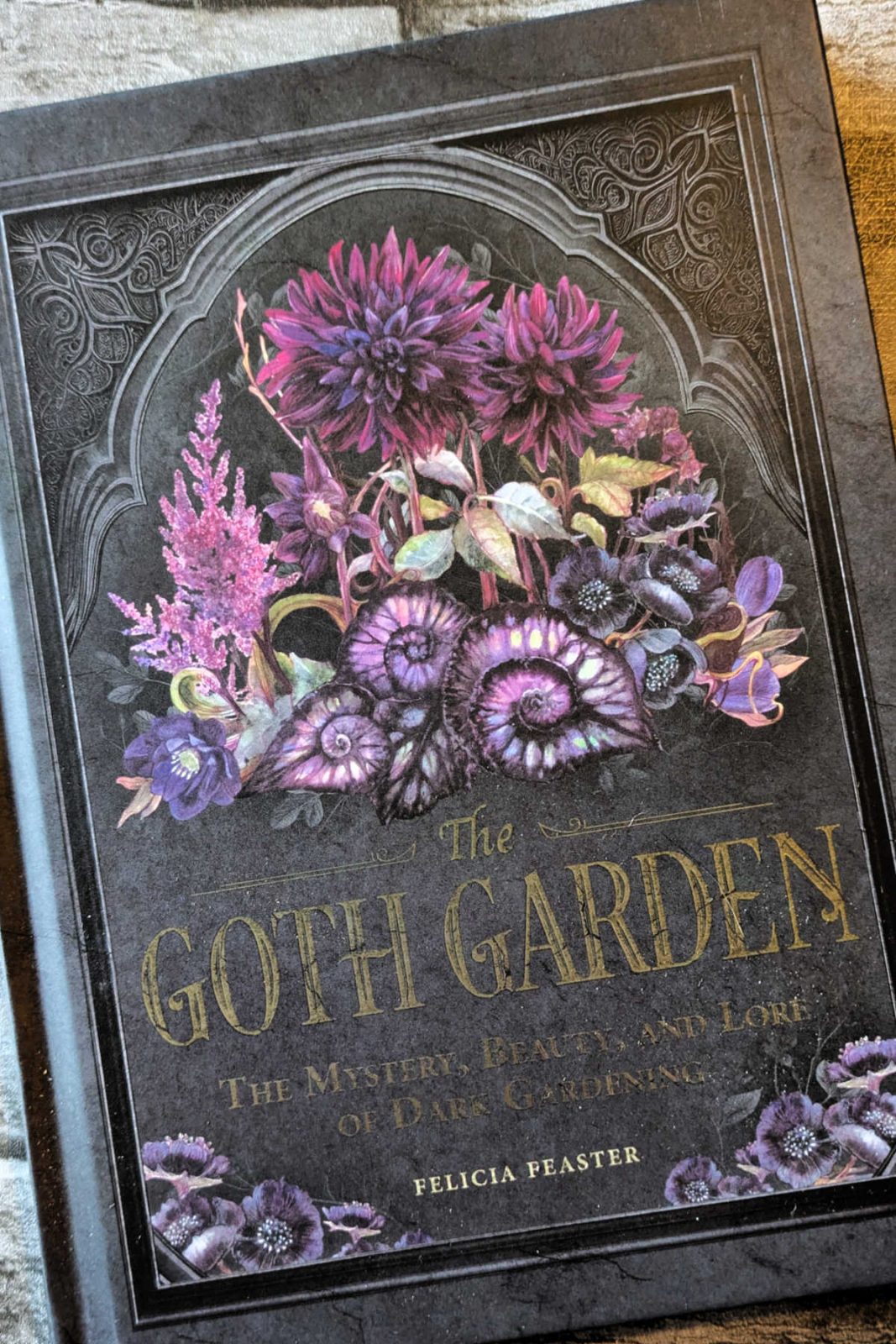 The Goth Garden is a beautiful book full of helpful facts, fun inspiration, and fascinating historical info. It's great for all gardeners—whether you have a large space or a small balcony! 🥀