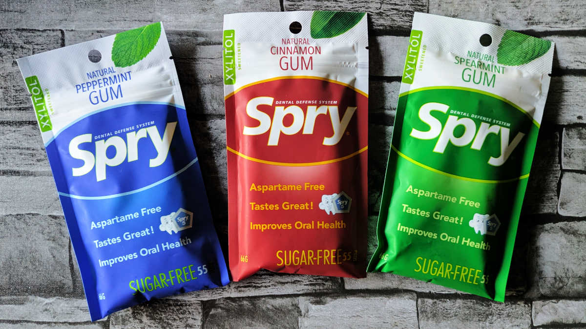 3 packs spry gum