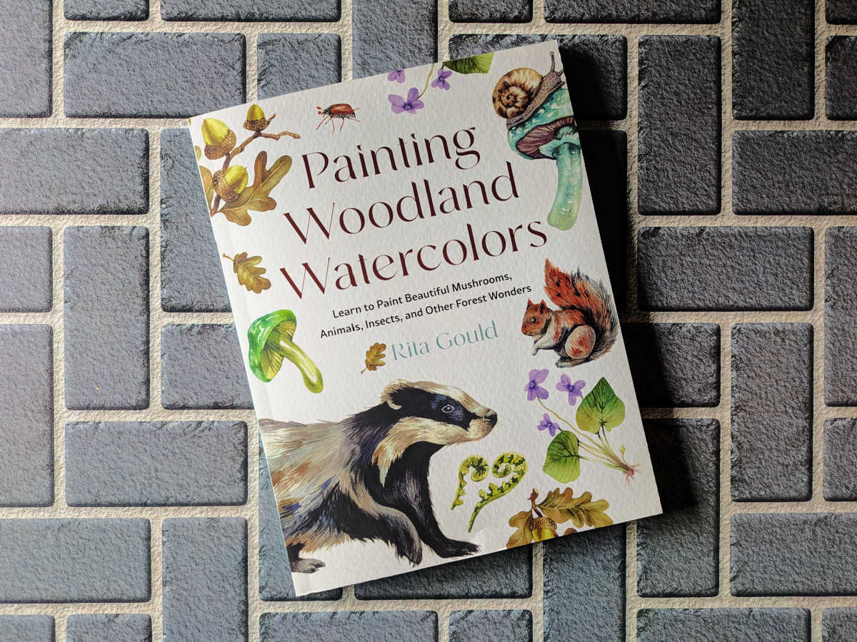 book painting woodland watercolors