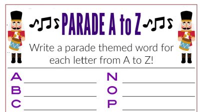feature parade a to z
