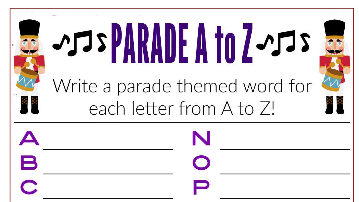 feature parade a to z