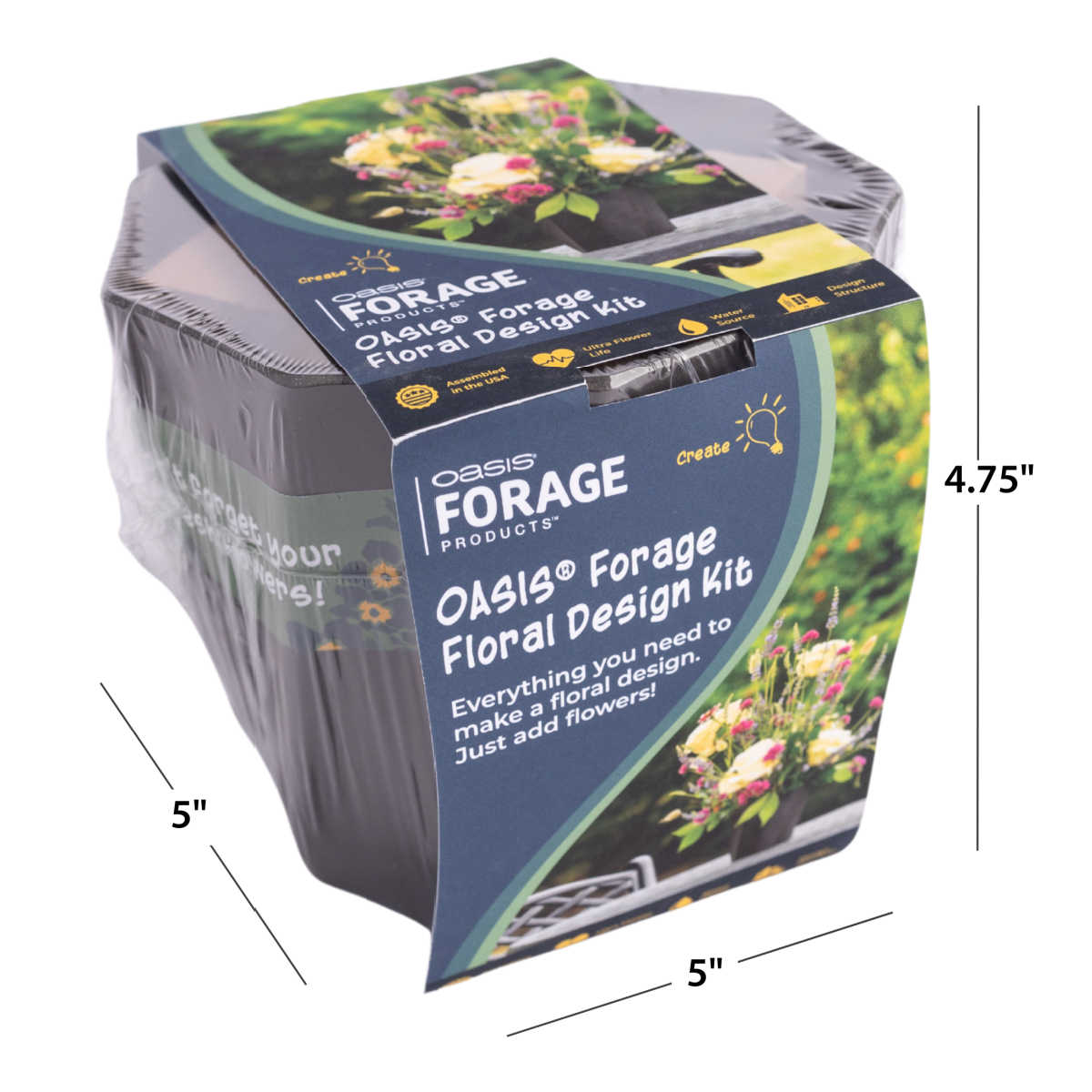 oasis forage floral arrangement kit