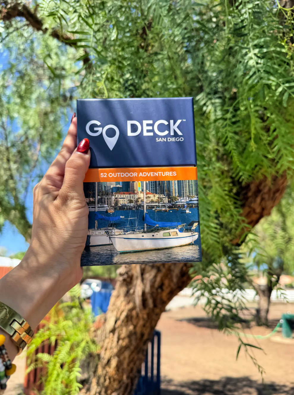 The San Diego Go Decks are a fun and helpful way to discover so many great things to explore outdoors! These large sturdy cards in a box are a good gift for newcomers and long-time residents.