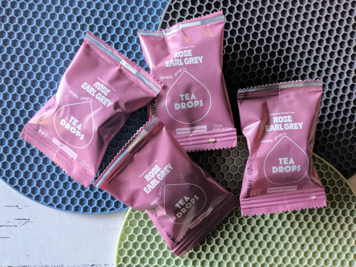 tea drops rose earl grey