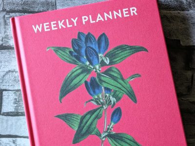 botanical weekly planner