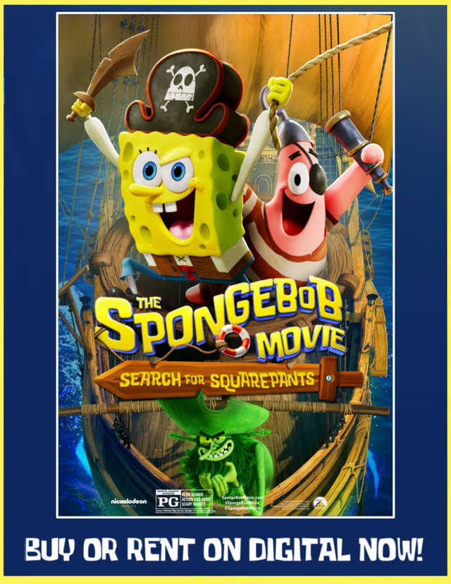 buy or rent spongebob on digital now