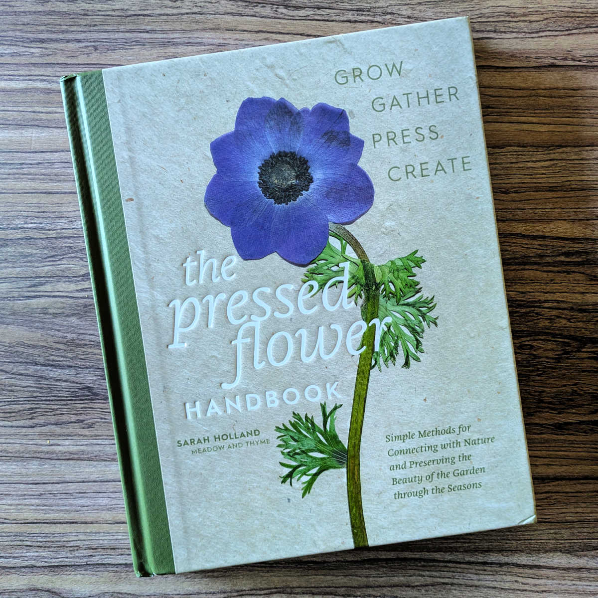 The Pressed Flower Handbook Hardcover