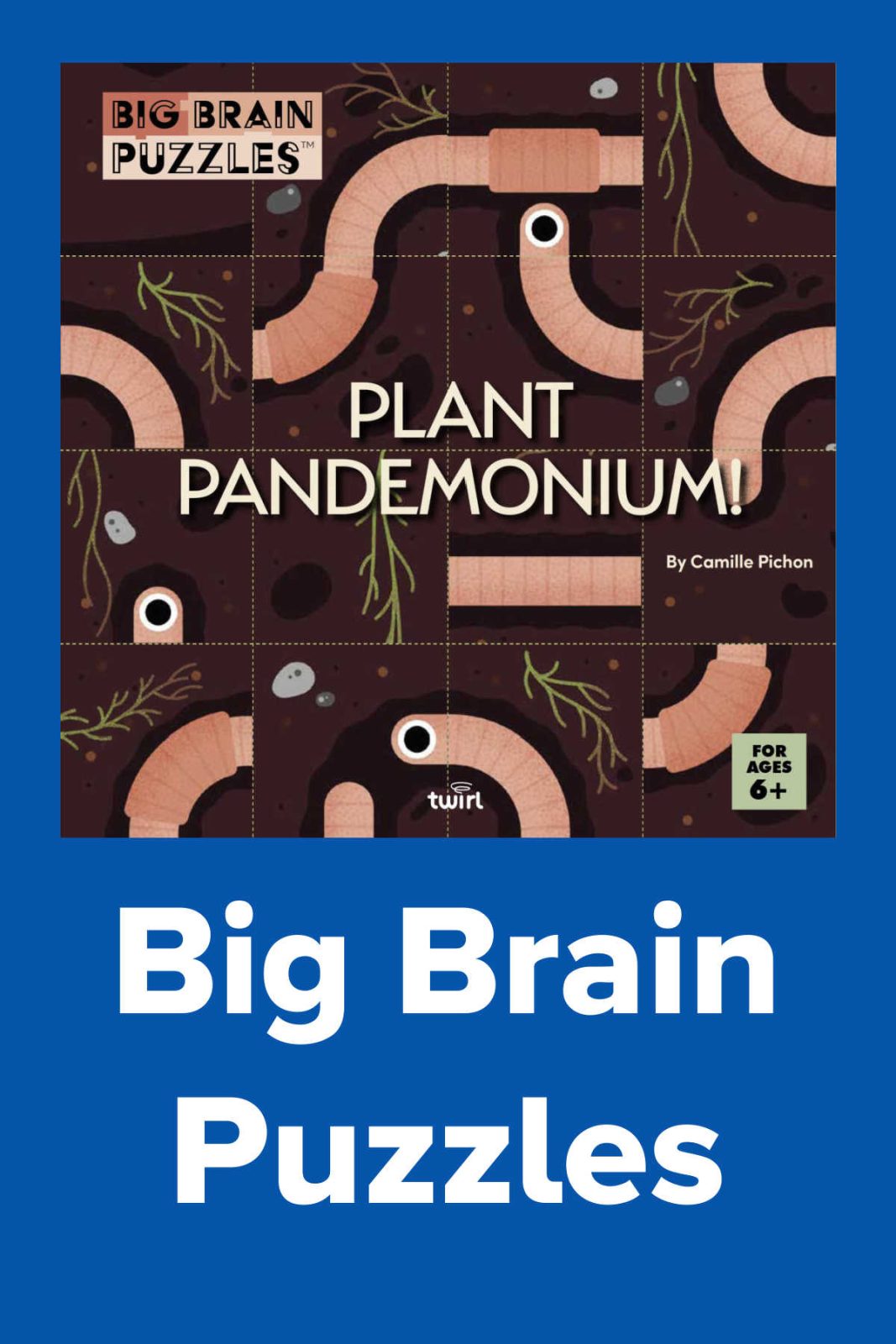 Grow their brain with Plant Pandemonium! 🌻 This interactive activity book for ages 6 and up features challenging puzzles, problem solving, and good info about how plants grow. It's the perfect mix of education and fun. 🌿