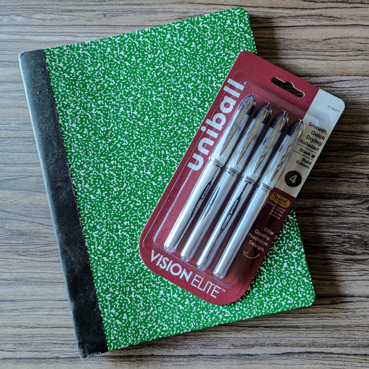 The Uniball Vision Elite Pen has been a favorite since it was introduced 25 years ago! It is known for its smooth, consistent ink flow, stainless steel tip, and leak-safe design. Whether signing important documents or everyday note taking, it delivers skip-free, dependable lines.