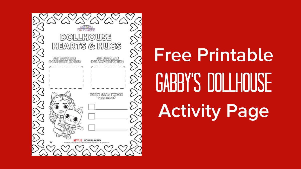 free printable gabbys dollhouse activity page