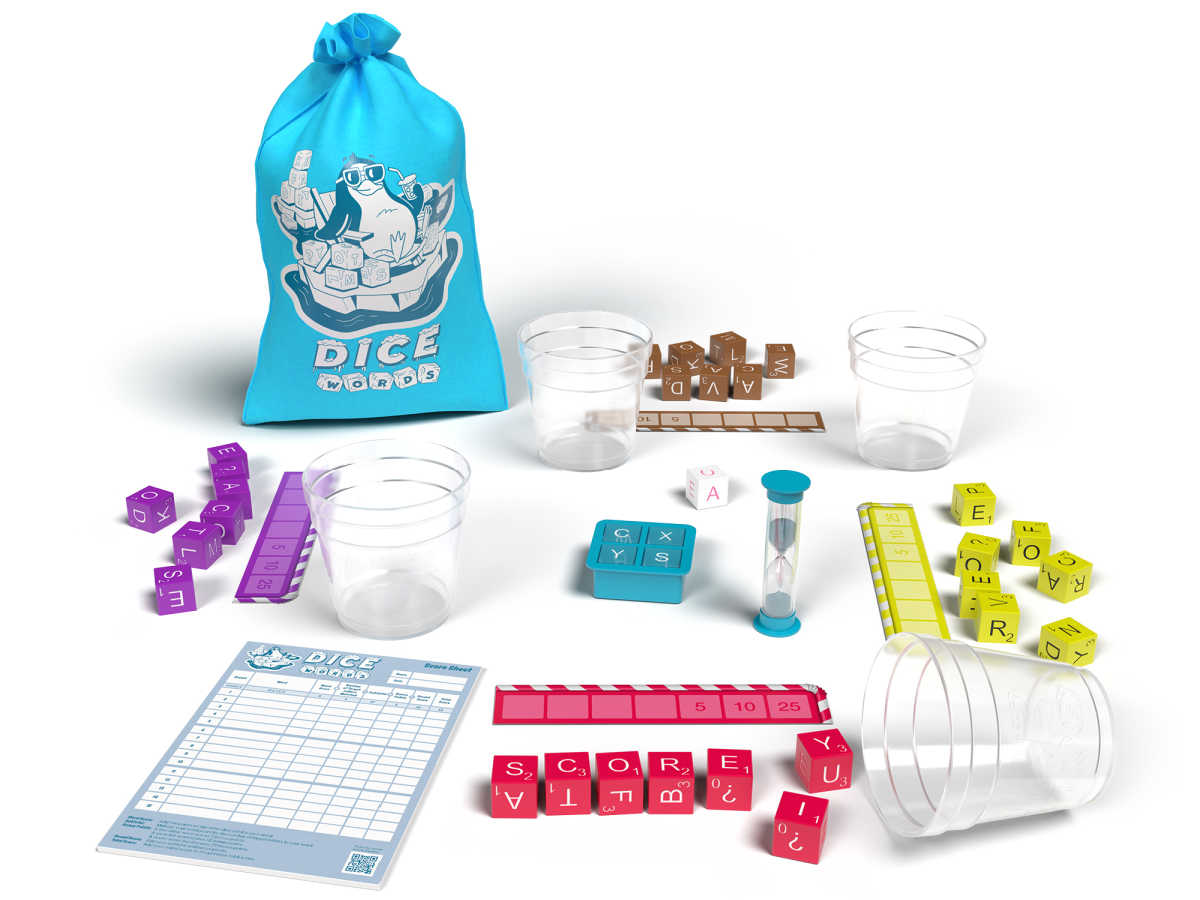 game dice words