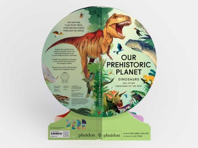 globe shaped our prehistoric planet board book
