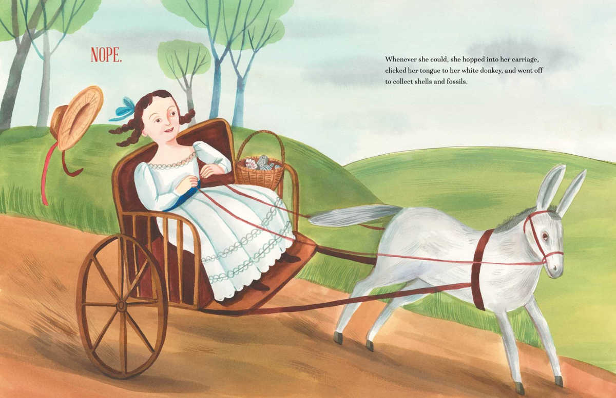 interior Mary Morland in the Time of Dinosaur Discovery