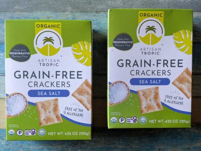 organic artisan tropic crackers