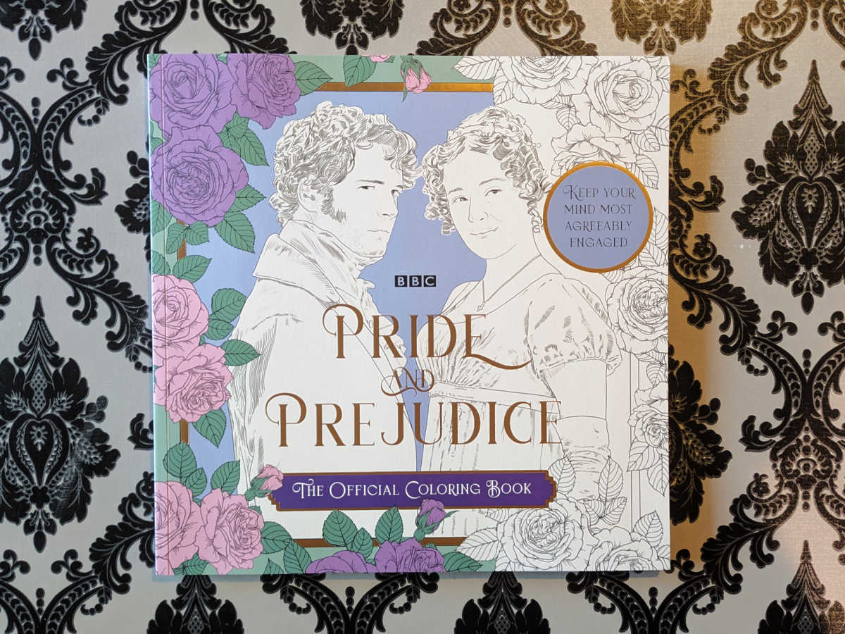 pride and prejudice coloring book bbc