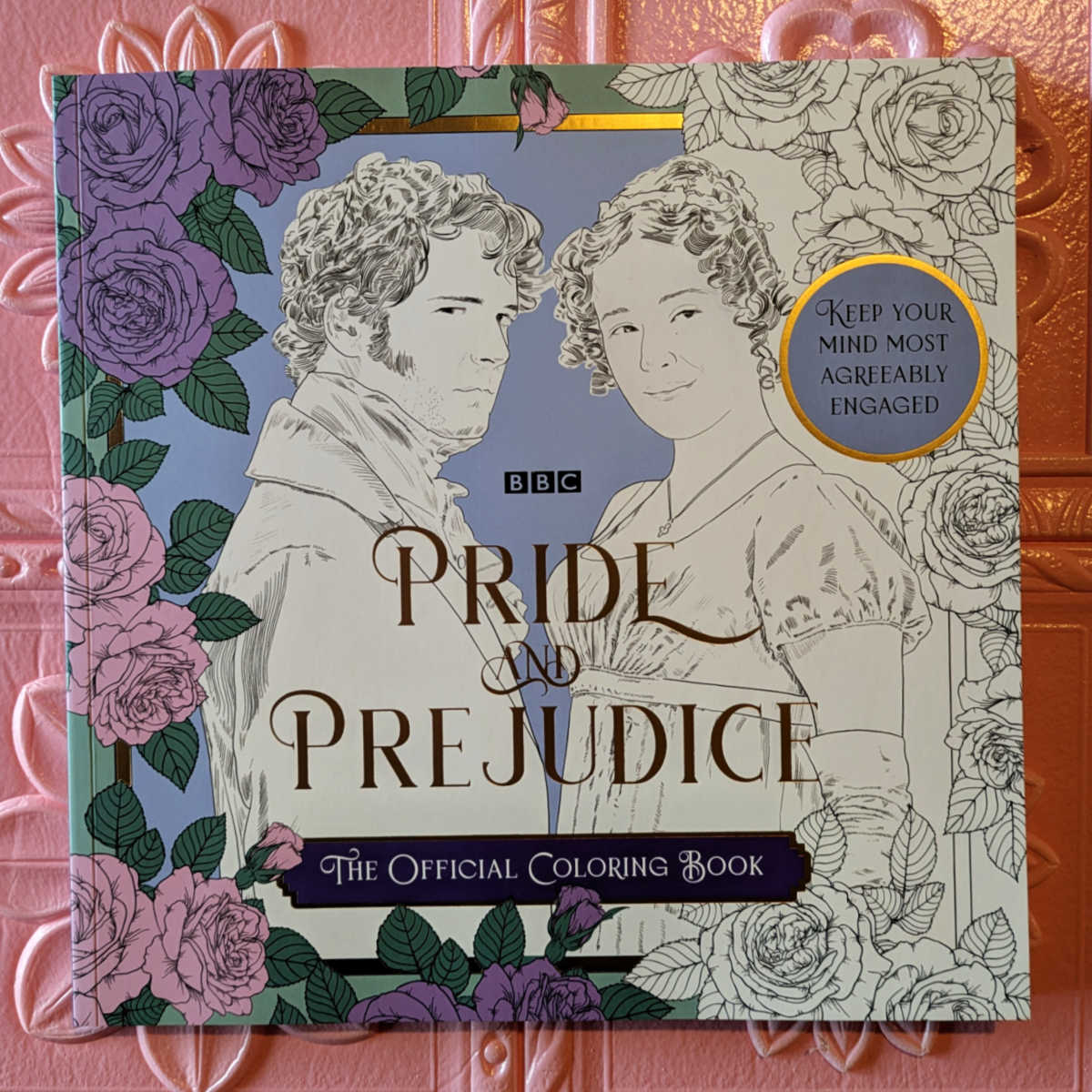 bbc official pride and prejudice coloring book