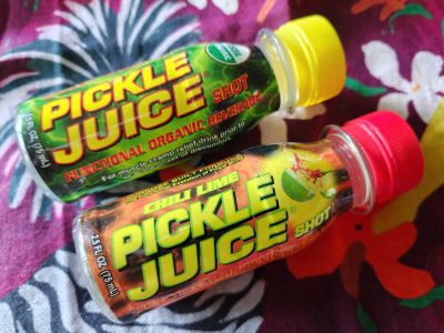 2 pickle juice shots