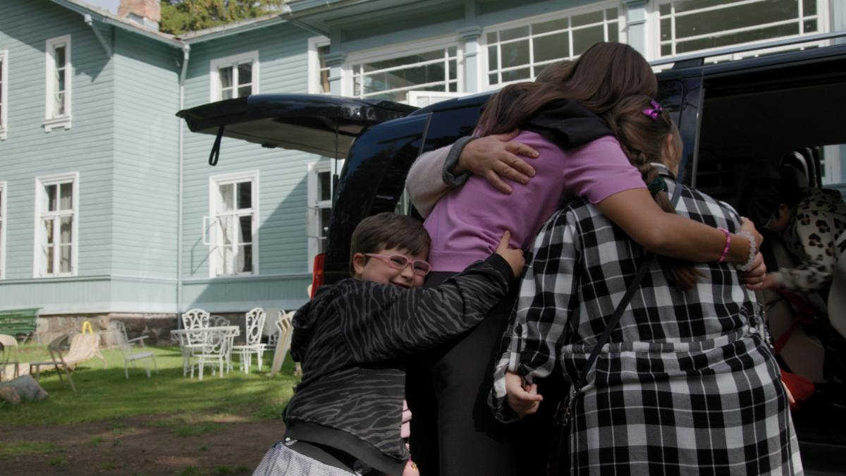 family scene after the rain movie