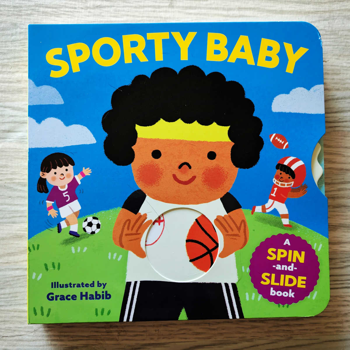 sporty baby book