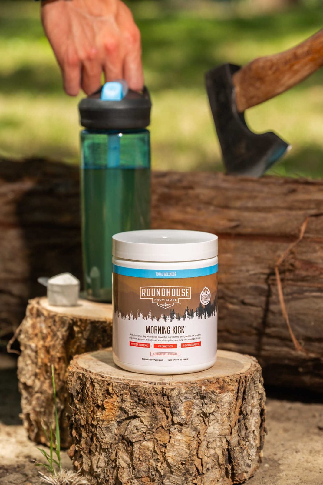 Roundhouse Provisions Morning Kick offers a convenient and delicious start to your morning routine with an energy-boosting daily drink mix. Discover how this Chuck Norris-approved powder tastes and see how simple it is to prep in less than a minute.