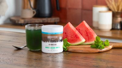 chuck norris morning kick watermelon mint