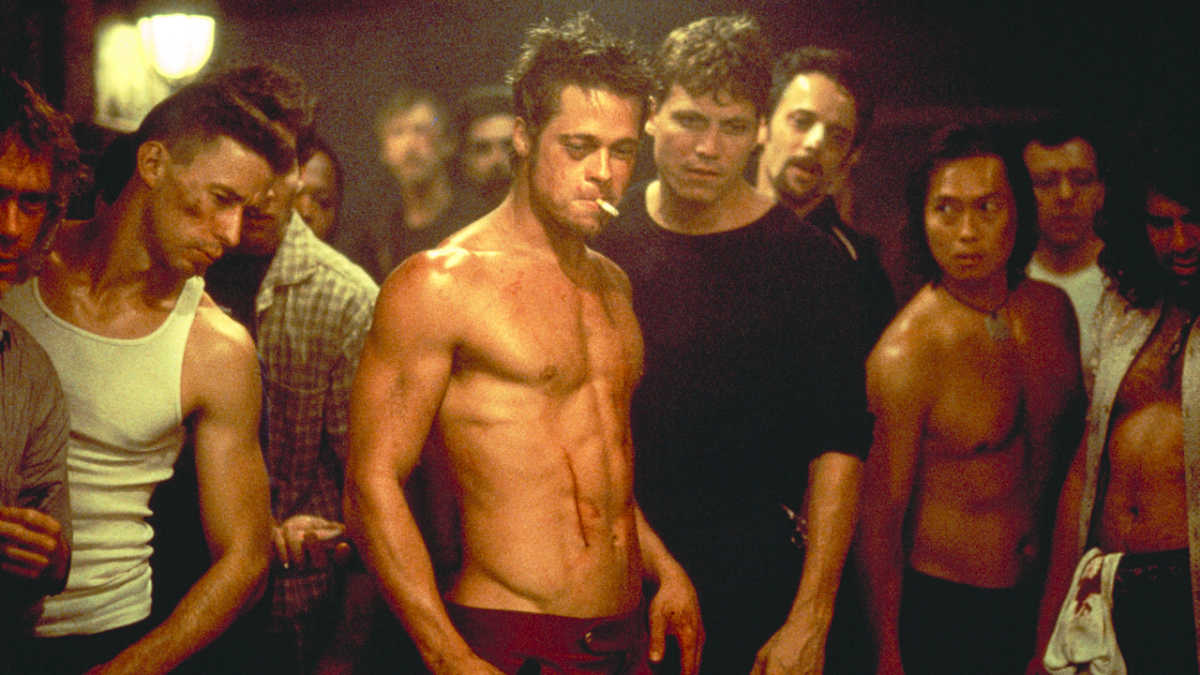 scene from fight club