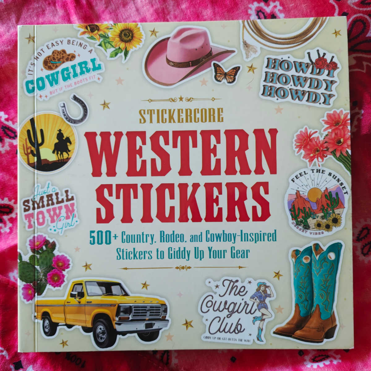 western stickers adams media book
