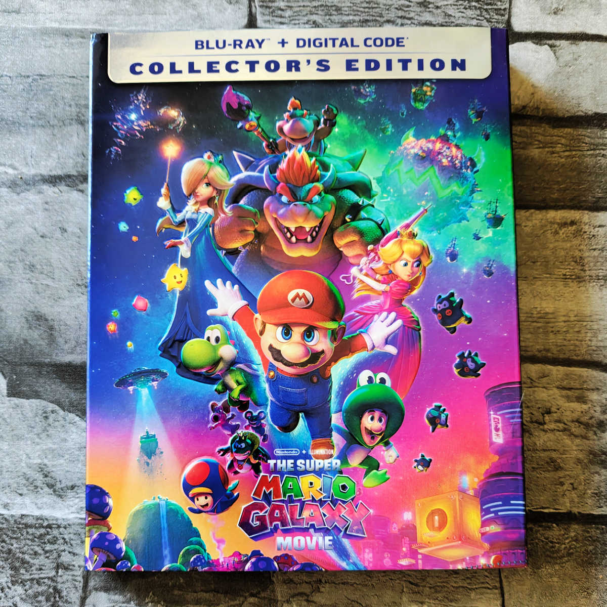 blu-ray the super mario galaxy movie