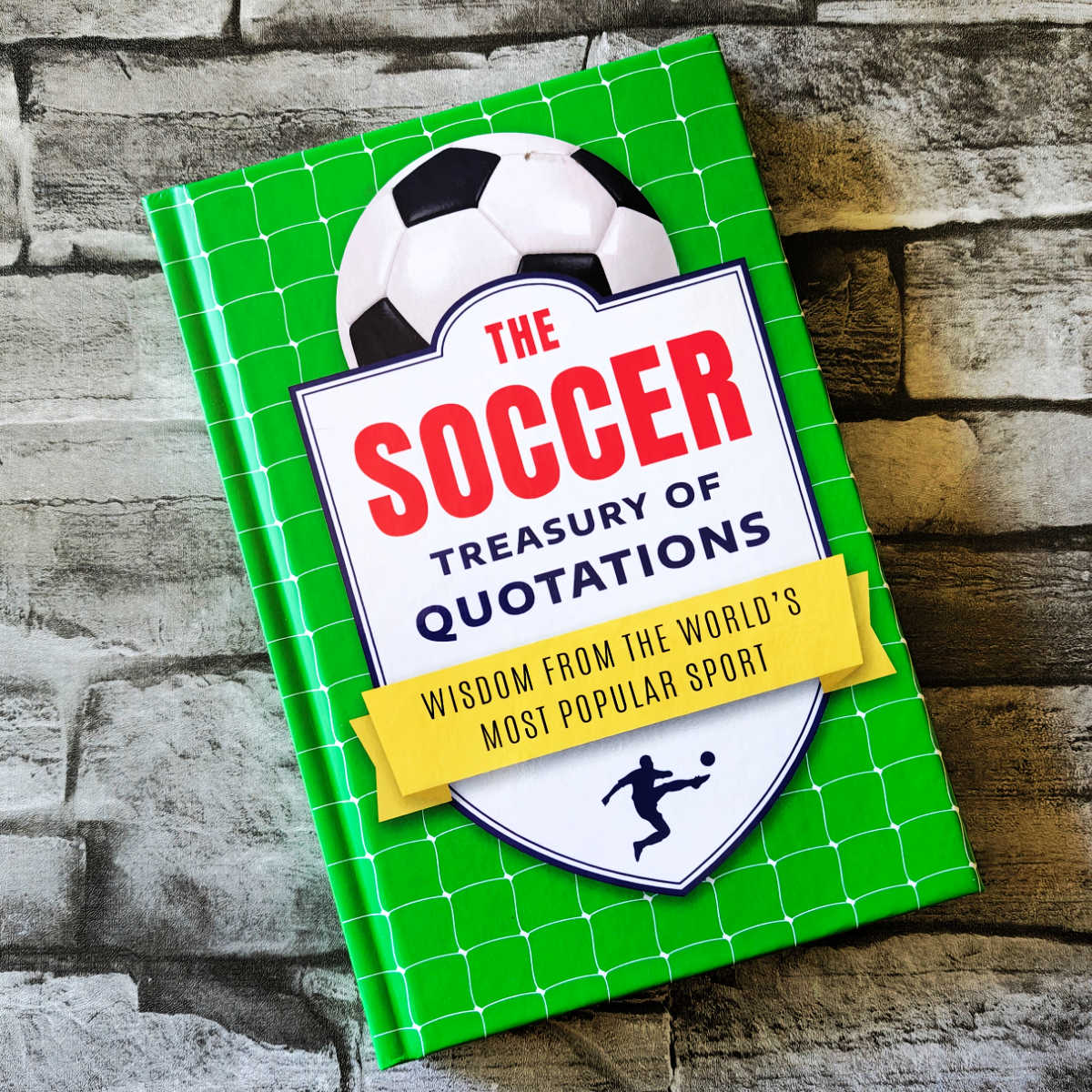 hardcover the soccer treasure of quotations