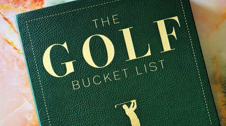 journal gift the golf bucket list