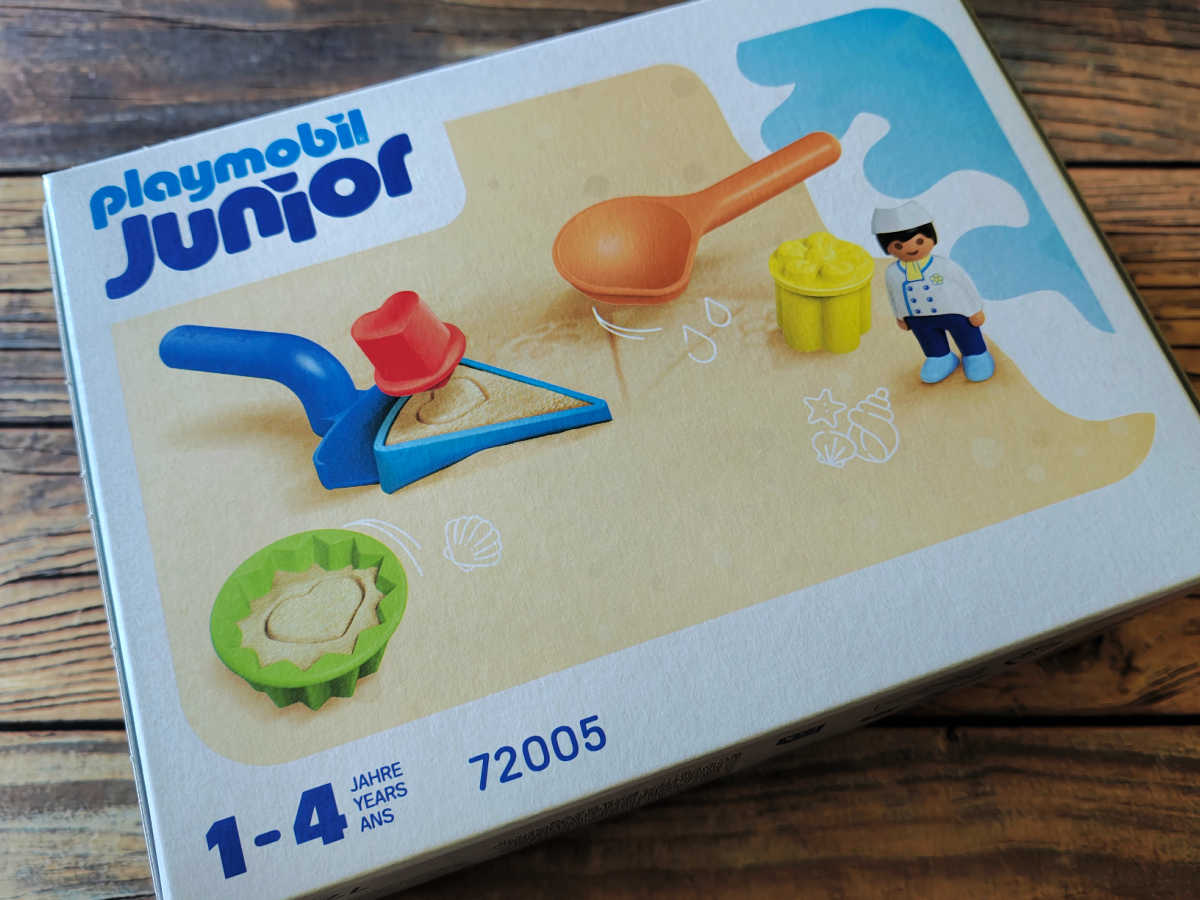 playmobil junior sand bakery set
